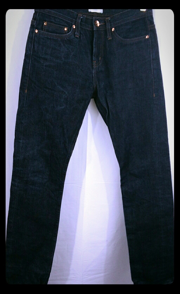 UNBRANDED Brand Mens Jeans Selvedge 14.5oz 30